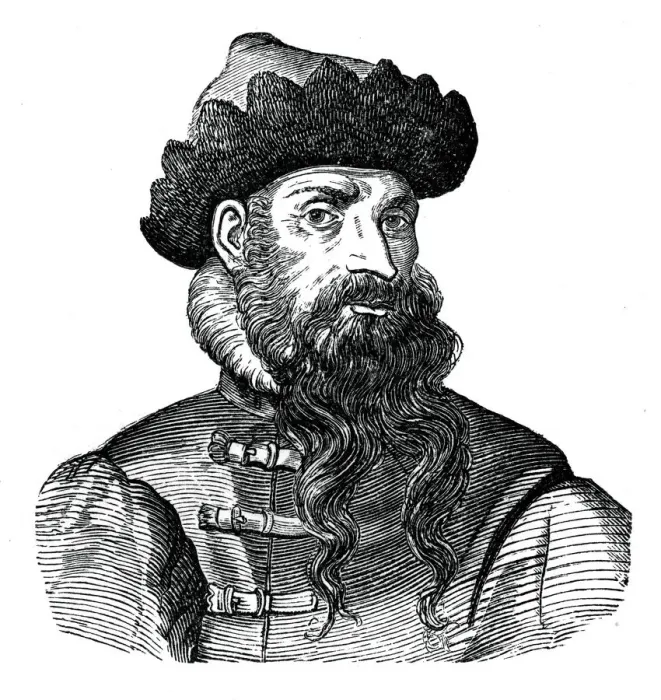 Framed Print : Johann Gutenberg, German metalworker and inventor, 16th century, (1870) Framed Print : Johann Gutenberg, German metalworker and inventor, 16th century, (1870)