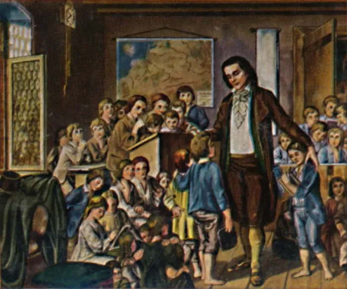 Framed Print : Johann Heinrich Pestalozzi 1746-1827, 1934 Framed Print : Johann Heinrich Pestalozzi 1746-1827, 1934