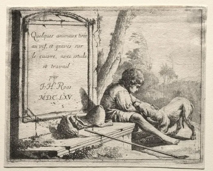 Framed Print : Johann Heinrich Roos Shepherding (series), 1665. Creator: Johann Heinrich Roos (German, 1631-1685) Framed Print : Johann Heinrich Roos Shepherding (series), 1665. Creator: Johann Heinrich Roos (German, 1631-1685)