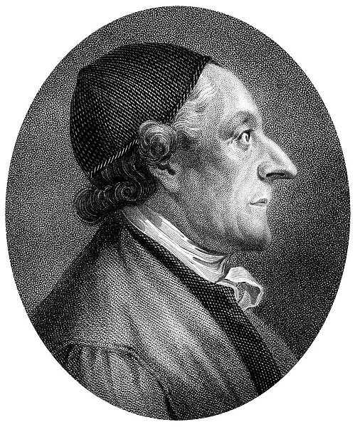 Johann Kaspar Lavater, Swiss physiognomist and theologian, (1813). Artist: J Chapman