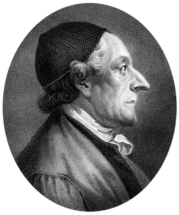Framed Print : Johann Kaspar Lavater, Swiss physiognomist and theologian, (1813). Artist: J Chapman Framed Print : Johann Kaspar Lavater, Swiss physiognomist and theologian, (1813). Artist: J Chapman