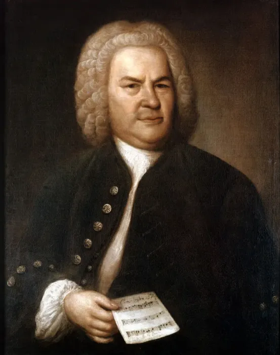 Framed Print : Johann Sebastian Bach (1685-1750), German composer and organist, 1746. Artist: Elias Gottlob Haussmann Framed Print : Johann Sebastian Bach (1685-1750), German composer and organist, 1746. Artist: Elias Gottlob Haussmann