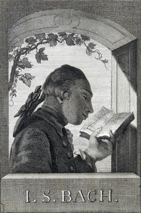 Framed Print : Johann Sebastian Bach the Younger (1748-1778), 1791 Framed Print : Johann Sebastian Bach the Younger (1748-1778), 1791