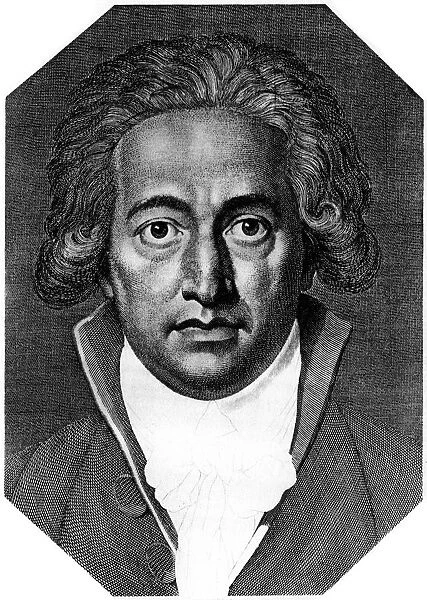 Johann Wolfgang von Goethe, German poet, dramatist and scientist, in 1791