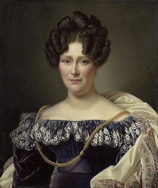 Johanna Henriette Engelen (1789-1878), second Wife of Daniel Francis Schas, 1826. Creator: Alexandre-Jean Dubois-Drahonet