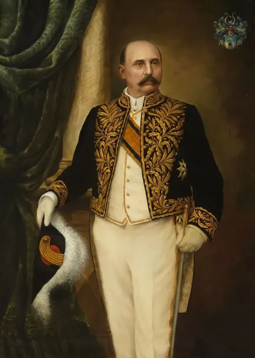 Framed Print : Johannes Benedictus van Heutsz, Governor-General, 1909. Creator: Hannké Framed Print : Johannes Benedictus van Heutsz, Governor-General, 1909. Creator: Hannké