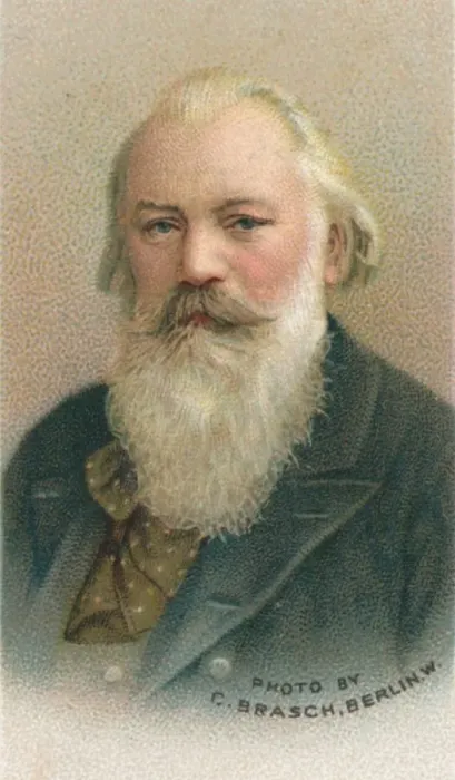Framed Print : Johannes Brahms (1833-1897) was a German composer and pianist, 1911. Artist: C Brasch Framed Print : Johannes Brahms (1833-1897) was a German composer and pianist, 1911. Artist: C Brasch