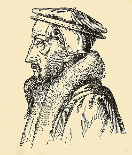 Johannes Calvin, (1933). Creator: Unknown