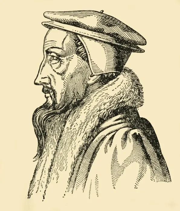 Framed Print : Johannes Calvin, (1933). Creator: Unknown Framed Print : Johannes Calvin, (1933). Creator: Unknown
