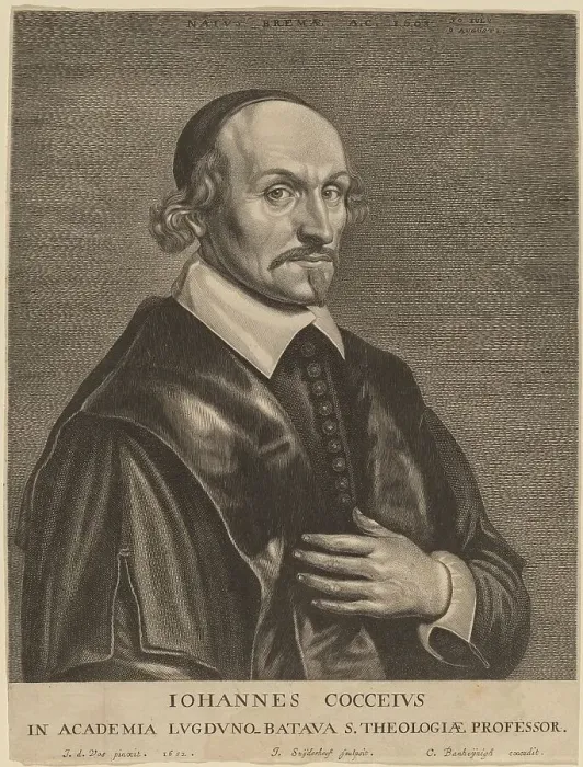 Framed Print : Johannes Cocceius. Creator: Jonas Suyderhoef