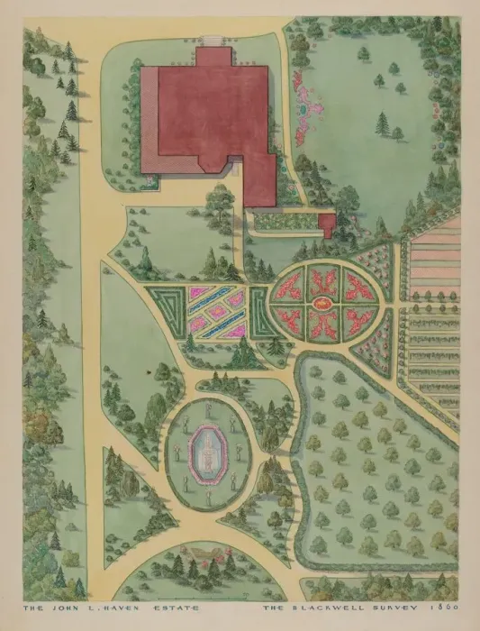 Framed Print : John A. Haven Estate, c. 1936. Creators: Gilbert Sackerman, Tabea Hosier Framed Print : John A. Haven Estate, c. 1936. Creators: Gilbert Sackerman, Tabea Hosier