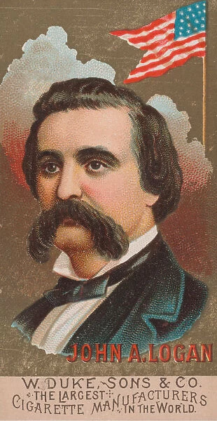 John A. Logan, from the series Great Americans (N76) for Duke brand cigarettes, 1888