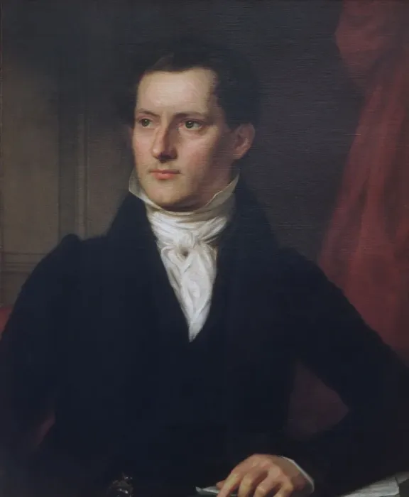 Framed Print : John A. Sidell, ca. 1830. Creator: John Vanderlyn Framed Print : John A. Sidell, ca. 1830. Creator: John Vanderlyn
