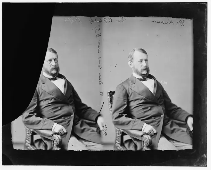 Framed Print : John Adam Kasson of Iowa, 1865-1880. Creator: Unknown Framed Print : John Adam Kasson of Iowa, 1865-1880. Creator: Unknown