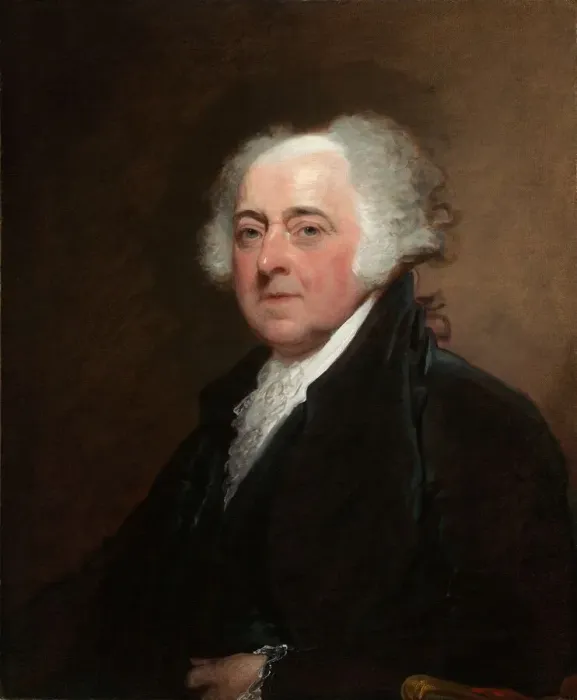 Framed Print : John Adams, c. 1800 / 1815. Creator: Gilbert Stuart Framed Print : John Adams, c. 1800 / 1815. Creator: Gilbert Stuart