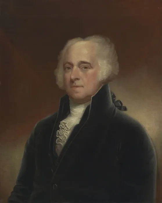 Framed Print : John Adams, c. 1815. Creator: Unknown Framed Print : John Adams, c. 1815. Creator: Unknown