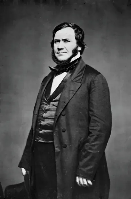 Framed Print : John Adams Gilmer of North Carolina, between 1855 and 1865. Creator: Unknown Framed Print : John Adams Gilmer of North Carolina, between 1855 and 1865. Creator: Unknown