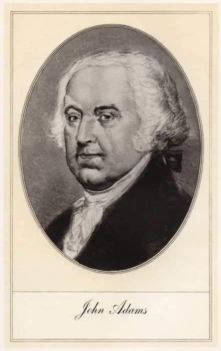 Framed Print : John Adams, second President of the United States, (early 20th century). Artist: Gordon Ross Framed Print : John Adams, second President of the United States, (early 20th century). Artist: Gordon Ross