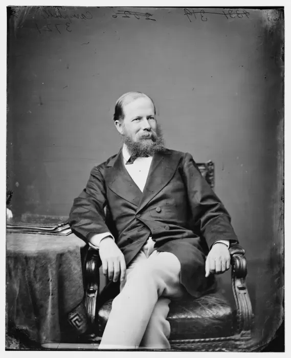 Framed Print : John Allen Campbell, between 1860 and 1875. Creator: Unknown Framed Print : John Allen Campbell, between 1860 and 1875. Creator: Unknown