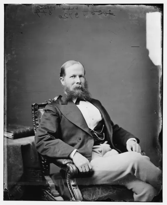 Framed Print : John Allen Campbell, between 1860 and 1875. Creator: Unknown Framed Print : John Allen Campbell, between 1860 and 1875. Creator: Unknown