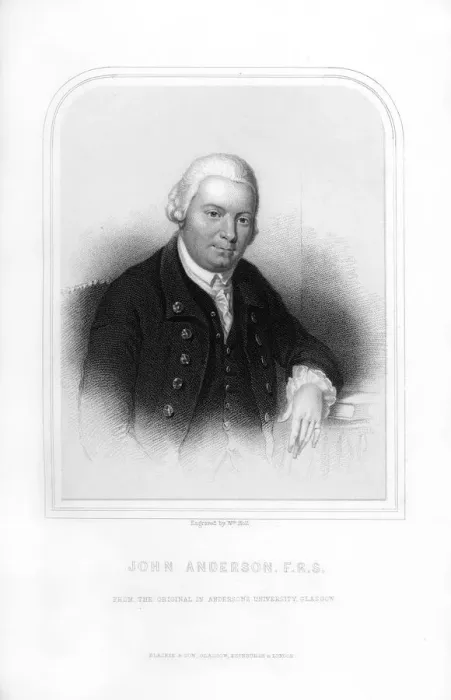 Framed Print : John Anderson, Scottish professor of natural philosophy, (1870). Artist: William Holl Framed Print : John Anderson, Scottish professor of natural philosophy, (1870). Artist: William Holl