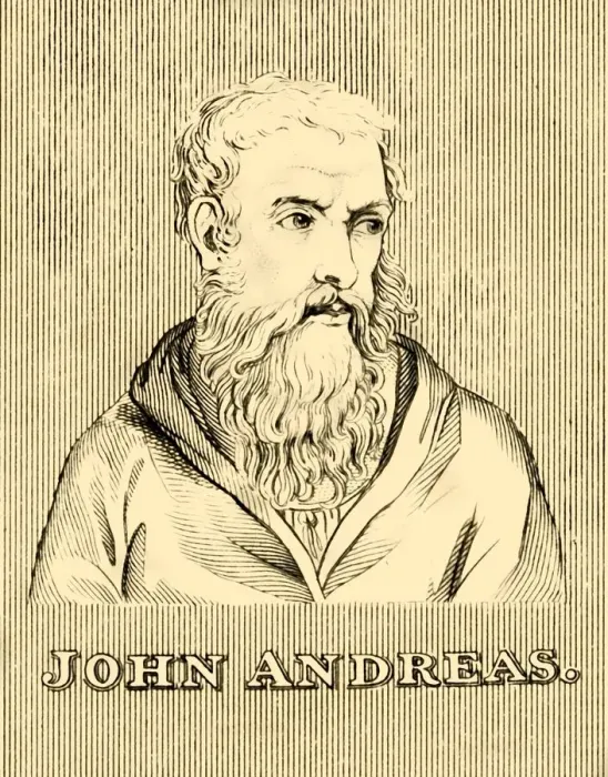 Framed Print : John Andreas, (died 1348), 1830. Creator: Unknown Framed Print : John Andreas, (died 1348), 1830. Creator: Unknown
