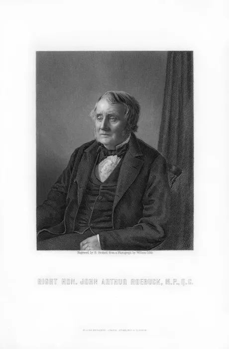Framed Print : John Arthur Roebuck, British politician, (1881). Artist: E Stodart Framed Print : John Arthur Roebuck, British politician, (1881). Artist: E Stodart