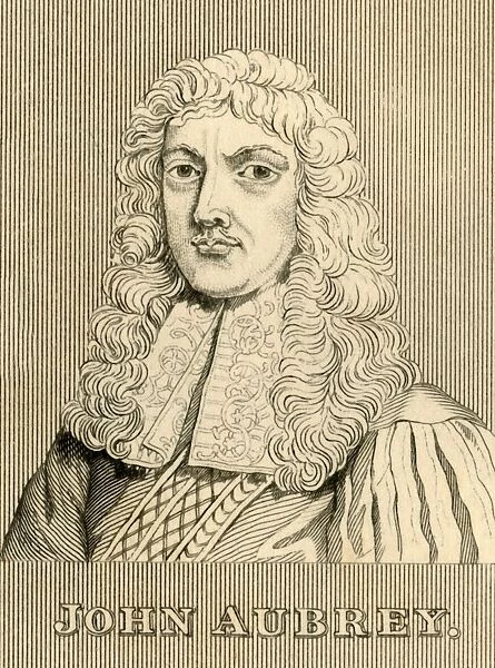 John Aubrey, (1626-1697), 1830. Creator: Unknown