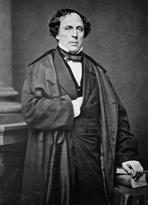 Framed Print : John B. Floyd, between 1855 and 1865. Creator: Unknown