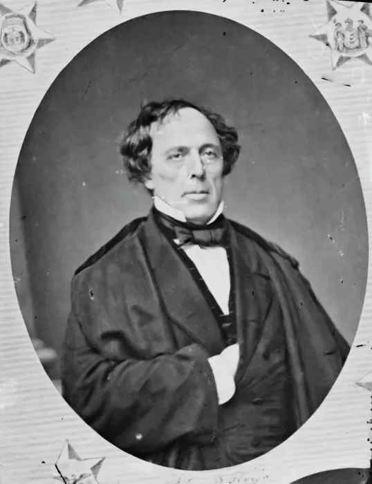 Framed Print : John B. Floyd, between 1855 and 1865. Creator: Unknown Framed Print : John B. Floyd, between 1855 and 1865. Creator: Unknown