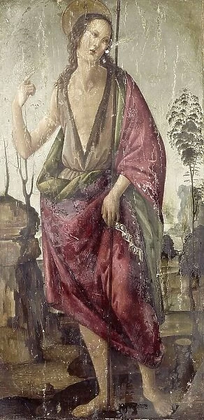 John the Baptist, 1470-1497. Creator: Francesco Botticini