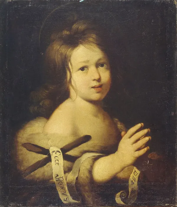 Framed Print : John the Baptist as child. Artist: Strozzi, Bernardo (1581-1644) Framed Print : John the Baptist as child. Artist: Strozzi, Bernardo (1581-1644)