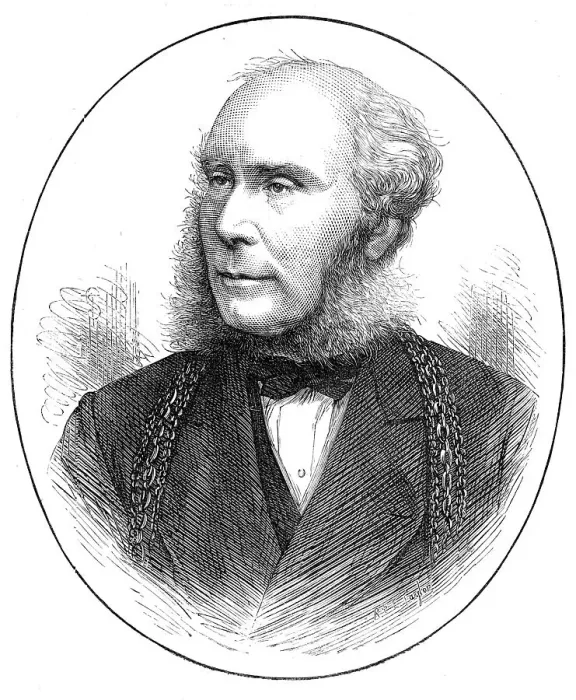 Framed Print : John Barran, Esq. Mayor of Leeds, 1872. Creator: Unknown Framed Print : John Barran, Esq. Mayor of Leeds, 1872. Creator: Unknown