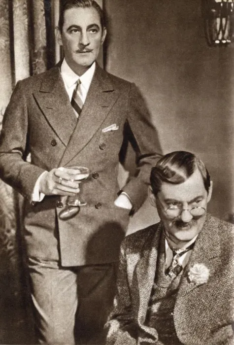 Framed Print : John Barrymore and Lionel Barrymore, American actors, 1933 Framed Print : John Barrymore and Lionel Barrymore, American actors, 1933