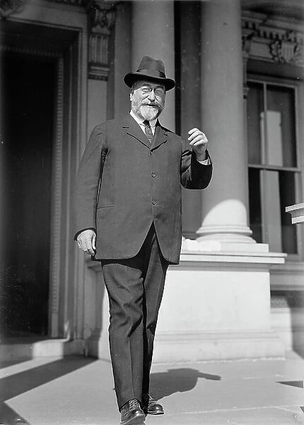 John Bassett Moore, Counselor of State Department, 1913. Creator: Harris & Ewing. John Bassett Moore, Counselor of State Department, 1913. Creator: Harris & Ewing