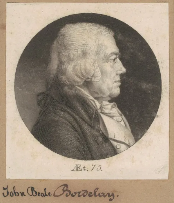 Framed Print : John Beale Bordley, 1802-1803. Creator: Charles Balthazar Julien Fé Framed Print : John Beale Bordley, 1802-1803. Creator: Charles Balthazar Julien Fé