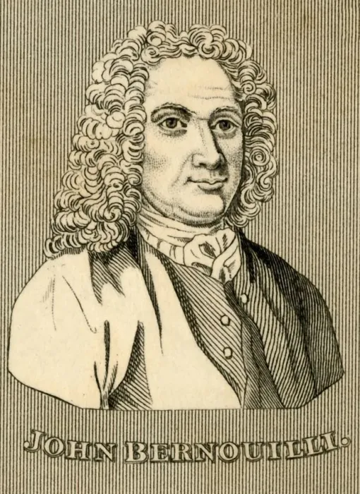 Framed Print : John Bernouilli, (1667-1748), 1830. Creator: Unknown Framed Print : John Bernouilli, (1667-1748), 1830. Creator: Unknown