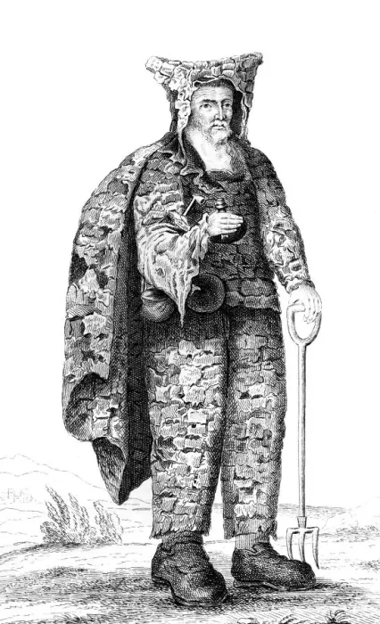 Framed Print : John Bigg, the Dinton Hermit Framed Print : John Bigg, the Dinton Hermit