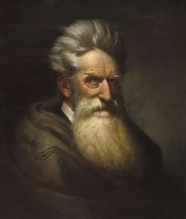 Framed Print : John Brown, 1872. Creator: Ole Peter Hansen Balling Framed Print : John Brown, 1872. Creator: Ole Peter Hansen Balling