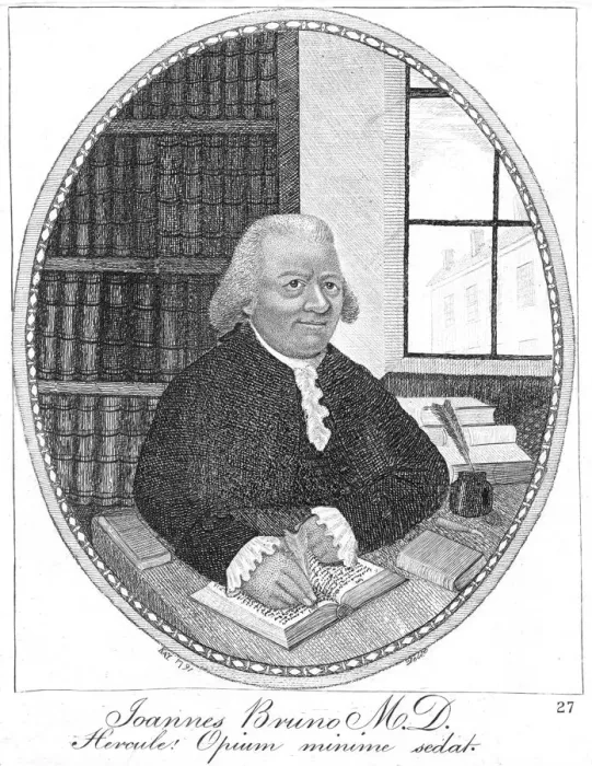 Framed Print : John Brown, Scottish physician, 1791. Artist: John Kay Framed Print : John Brown, Scottish physician, 1791. Artist: John Kay