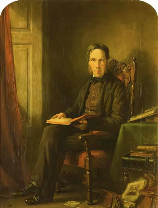 Framed Print : John Bulloch, Senr, 1864. Creator: George Reid Framed Print : John Bulloch, Senr, 1864. Creator: George Reid