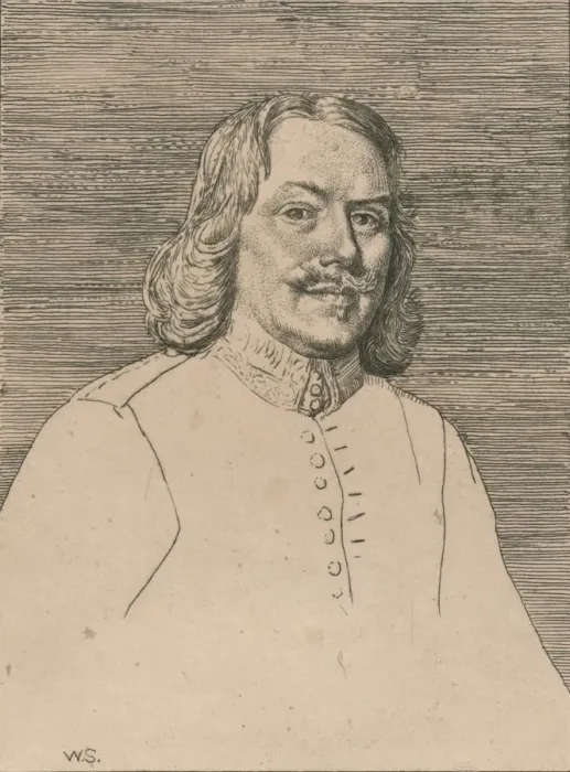 Framed Print : John Bunyan, c1916. Artist: William Strang Framed Print : John Bunyan, c1916. Artist: William Strang
