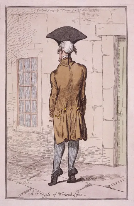 Framed Print : John Burges MD, 1795. Artist: James Gillray Framed Print : John Burges MD, 1795. Artist: James Gillray