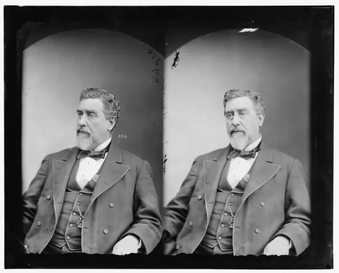 Framed Print : John Bussing Haskin of New York, 1865-1880. Creator: Unknown Framed Print : John Bussing Haskin of New York, 1865-1880. Creator: Unknown