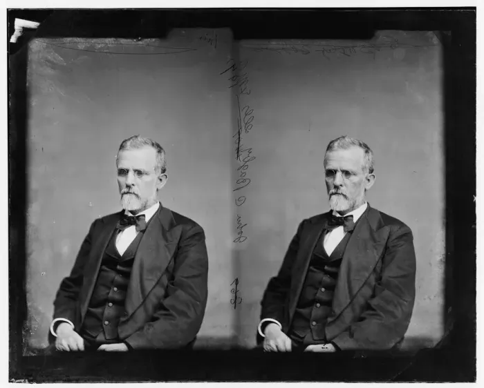 Framed Print : John C. Bagby of Illinois, 1865-1880. Creator: Unknown Framed Print : John C. Bagby of Illinois, 1865-1880. Creator: Unknown