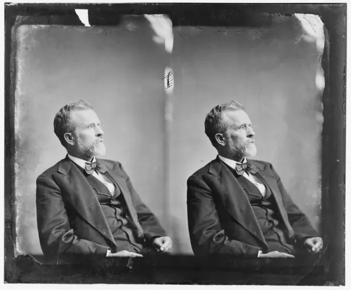 Framed Print : John C. Bagby of Illinois, 1865-1880. Creator: Unknown Framed Print : John C. Bagby of Illinois, 1865-1880. Creator: Unknown