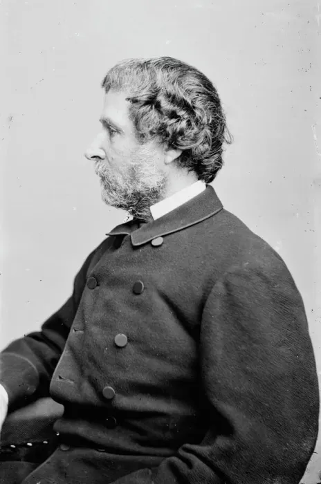 Framed Print : John C. Fremont, between 1855 and 1865. Creator: Unknown Framed Print : John C. Fremont, between 1855 and 1865. Creator: Unknown