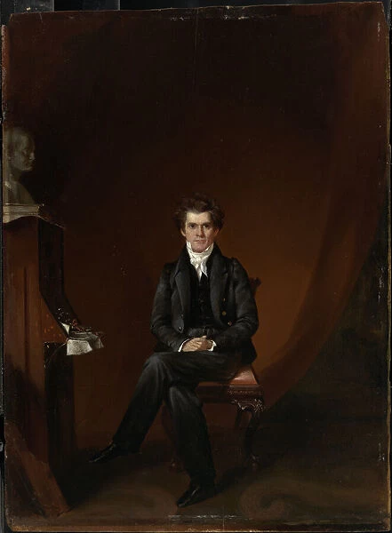 John Caldwell Calhoun, c. 1832. Creator: William James Hubard