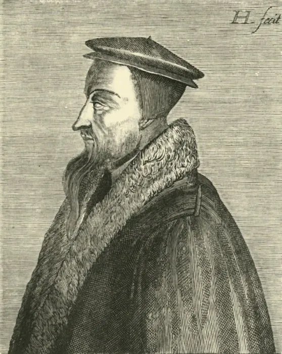 Framed Print : John Calvin, c1540-1560, (1890). Creator: Unknown Framed Print : John Calvin, c1540-1560, (1890). Creator: Unknown
