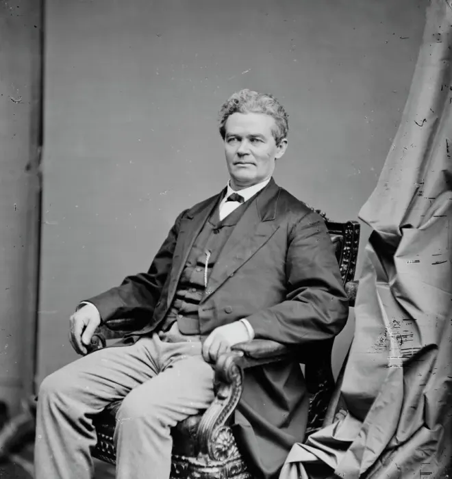 Framed Print : John Conness of California, between 1860 and 1875. Creator: Unknown Framed Print : John Conness of California, between 1860 and 1875. Creator: Unknown